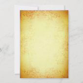 Achtertuin Bonfire Season Party Celebration Kraft Kaart (Achterkant)