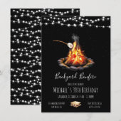 Achtertuin Brandweerkoord van lichten Kaart (Voorkant / Achterkant)