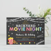 Achtertuin film vanavond kaart (Staand voorkant)