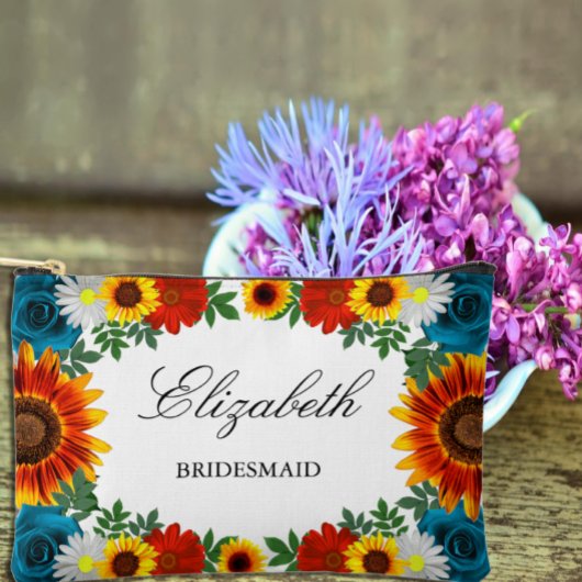 Achtertuin Floral Etui