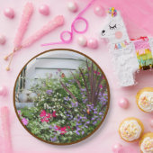 Achtertuin Flower Garden Natuur Party Papieren Bordje (Feest)