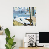 Achtertuin, Greenwich Village, John Sloan Poster (Thuiskantoor)