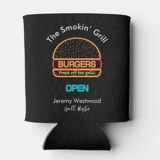 Achtertuin Grill Master Burgers Koelboxxen Blikjeskoeler (Achterkant)