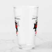 Achtertuin Grill Master Grilling BBQ Pint Bier Glas (Rechts)