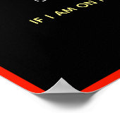 Achtertuin Grill Master Grilling BBQ Poster Print (Hoek)