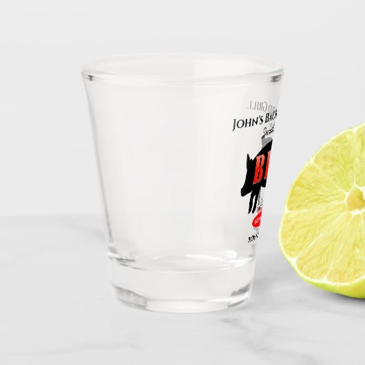 Achtertuin Grill Master Grilling BBQ Shot Glas (Links)