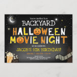 Achtertuin Halloween Film Night Scary Boy Verjaard Kaart<br><div class="desc">★ Achtertuin Halloween Film Night Verjaardag Uitnodiging! ★ Personaliseer dit ontwerp eenvoudig met uw gegevens! ★ Als u MATCHING ITEMS moet coördineren, controleer dan ons bijpassende collectie of winkel. Heeft u vragen over onze design of kunt u niet vinden wat u zoekt, neem dan contact met ons op: designmypartystudio@gmail.com. ★...</div>