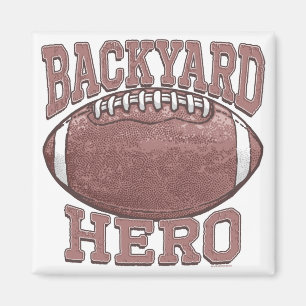 Achtertuin Hero Football Gear Magneet