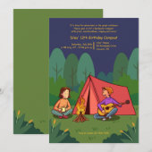 Achtertuin Kampeeruitje Kaart (Voorkant / Achterkant)