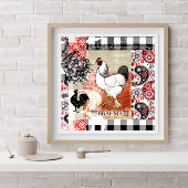 Achtertuin Kippen B is voor Brahma Poster