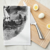  achtertuin kippenboer theedoek (Quarter Fold)