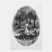  achtertuin kippenboer theedoek (Verticaal)