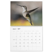 Achtertuin Kolibries 11 "x 14.25" Kalender (Mar 2027)