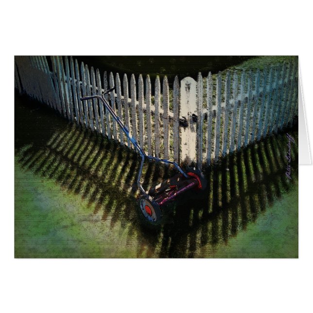 Achtertuin maan   ~Carl Sandburg (Voorkant Horizontaal)