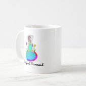 Achtertuin Mermaid Koffiemok (Voorkant links)