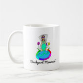 Achtertuin Mermaid Koffiemok (Links)