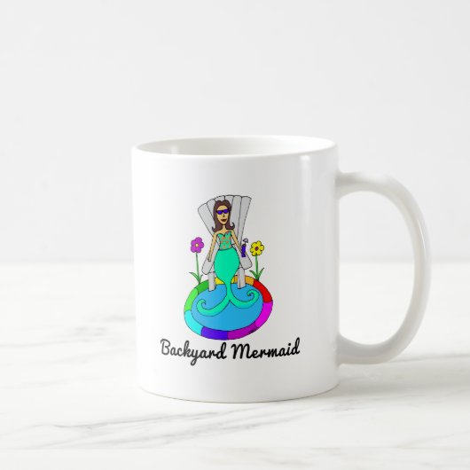 Achtertuin Mermaid Koffiemok (Rechts)