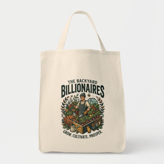 Achtertuin Miljonairs Tote Bag (Voorkant)