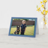 Achtertuin Patrol Boy's Birthday Kaart (Gele Bloem)