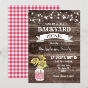 Achtertuin Picknick Buurt BBQ Kaart