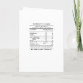 Achtertuin Sinaasappels Stilleven Blanco groet Kaart (Achterkant)