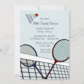 Achtertuin Spelletjes / Badminton Kaart (Voorkant)