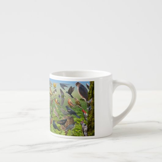 Achtertuin van het westen espresso kop (Rechts)