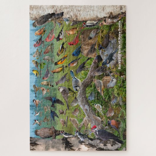 Achtertuin van Nova Scotia Legpuzzel (Verticaal)