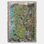 Achtertuin van Ohio Deken (Voorkant Verticaal)