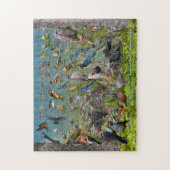 Achtertuin van Western Oregon Legpuzzel (Verticaal)