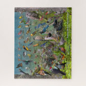 Achtertuin van Western Oregon Legpuzzel (Verticaal)