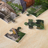Achtertuin vogels Indiana Puzzle Legpuzzel (Zijkant)