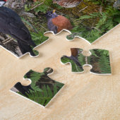 Achtertuin vogels New Brunswick Legpuzzel (Zijkant)
