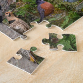 Achtertuin vogels New Jersey Legpuzzel (Zijkant)