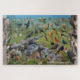 Achtertuin vogels New Jersey Legpuzzel