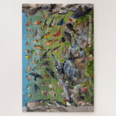 Achtertuin vogels New Jersey Legpuzzel (Verticaal)