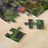 Achtertuin vogels Newfoundland Legpuzzel (Zijkant)