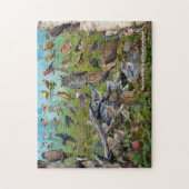 Achtertuin vogels Newfoundland Legpuzzel (Verticaal)