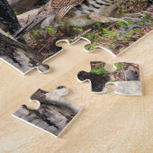 Achtertuin vogels van Idaho Legpuzzel (Zijkant)