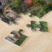 Achtertuin vogels van Kentucky Legpuzzel (Zijkant)