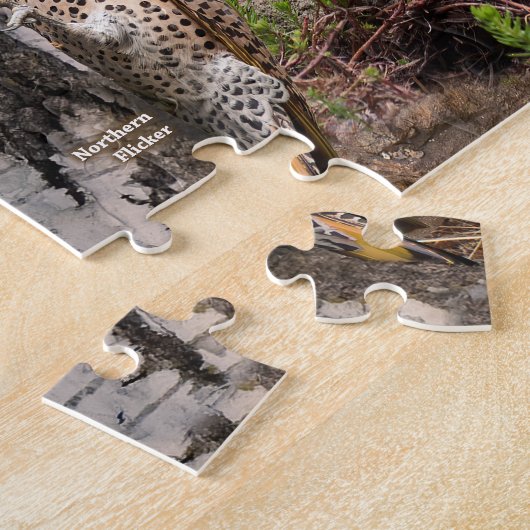 Achtertuin vogels van Minnesota Legpuzzel (Zijkant)