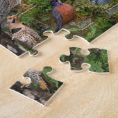Achtertuin vogels van New York Legpuzzel (Zijkant)