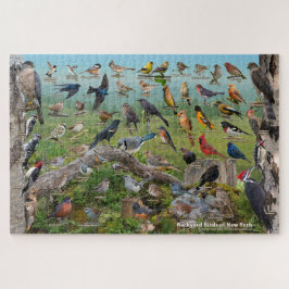 Achtertuin vogels van New York Legpuzzel
