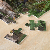 Achtertuin vogels van North Carolina Legpuzzel (Zijkant)