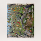 Achtertuin vogels van Ohio Puzzle Legpuzzel (Verticaal)