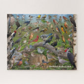 Achtertuin vogels van Ohio Puzzle Legpuzzel (Horizontaal)