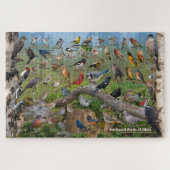 Achtertuin vogels van Ohio Puzzle Legpuzzel (Horizontaal)
