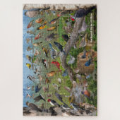 Achtertuin vogels van Ohio Puzzle Legpuzzel (Verticaal)