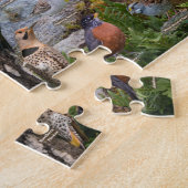Achtertuin vogels van Ohio Puzzle Legpuzzel (Zijkant)