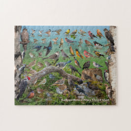 Achtertuin vogels van Prince Edward Island Legpuzzel